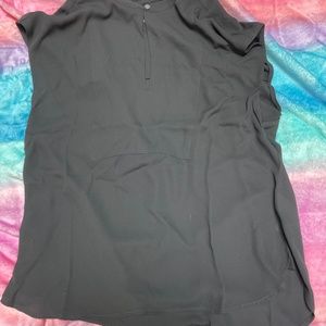 NIB Black J Crew Keyhole Top M